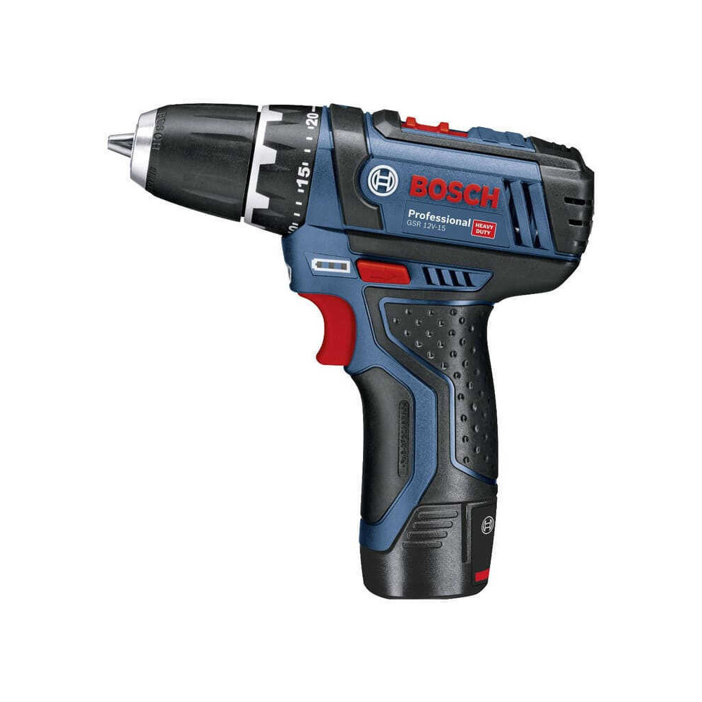 Perceuse gsr 12V 15 avec 6 tournevis Bosch 0615990L22