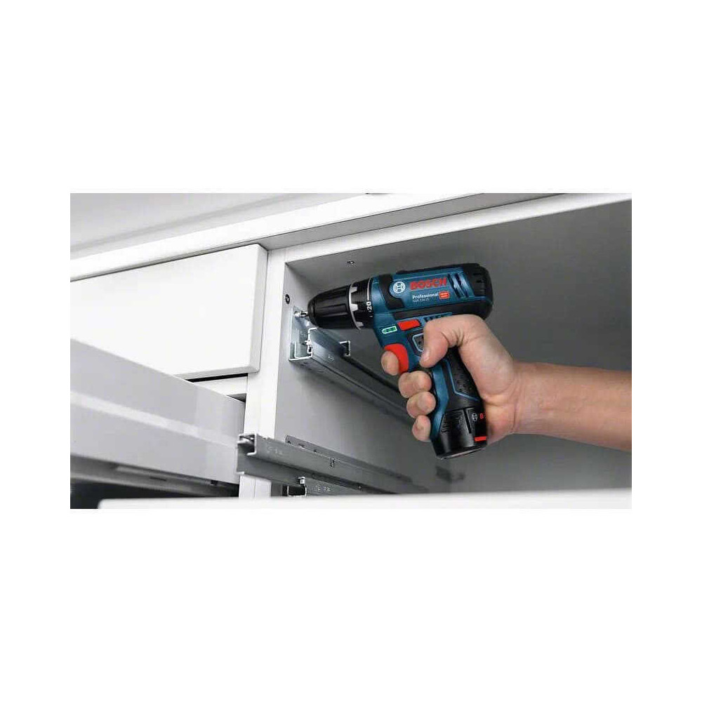 Perceuse gsr 12V 15 avec 6 tournevis Bosch 0615990L22