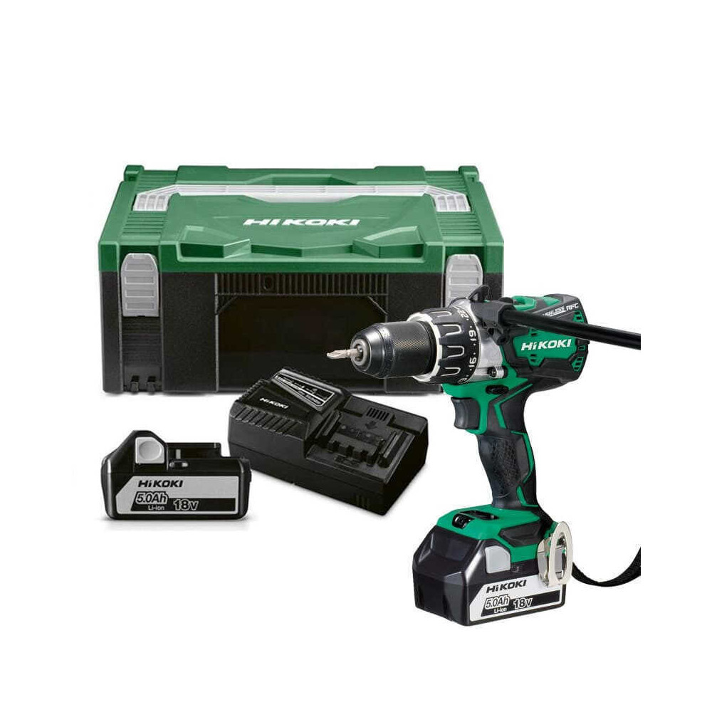 Perceuse visseuse 136NM 18V 5AH Hikoki DS18DBL2 wpz