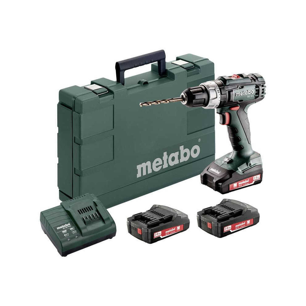 Perceuse visseuse 18V sans fil bs 18 l set Metabo 602321540