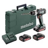 Perceuse visseuse 18V sans fil bs 18 l set Metabo 602321540