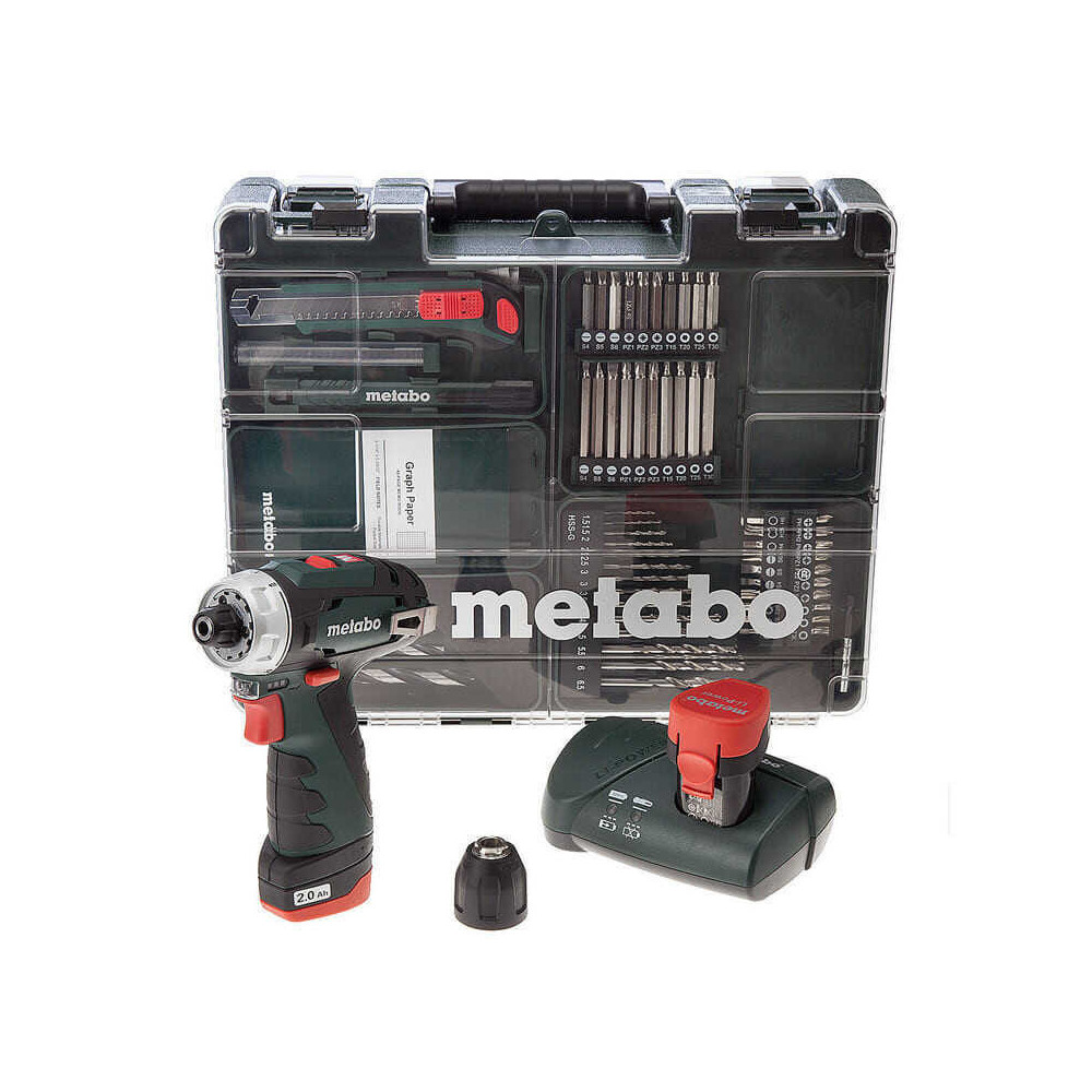 Perceuse visseuse Metabo powermaxx bs basic set 600080880