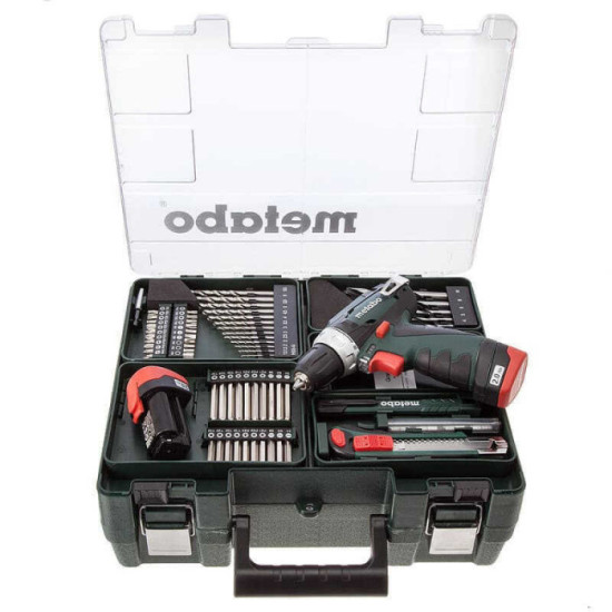 Perceuse visseuse Metabo powermaxx bs basic set 600080880