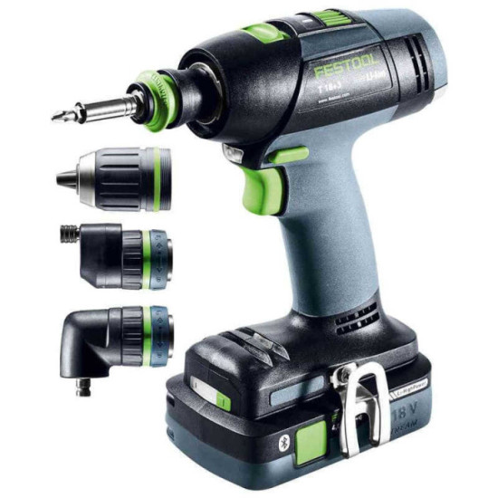 Perceuse visseuse sans fil t 183 li 52 set Festool 575693