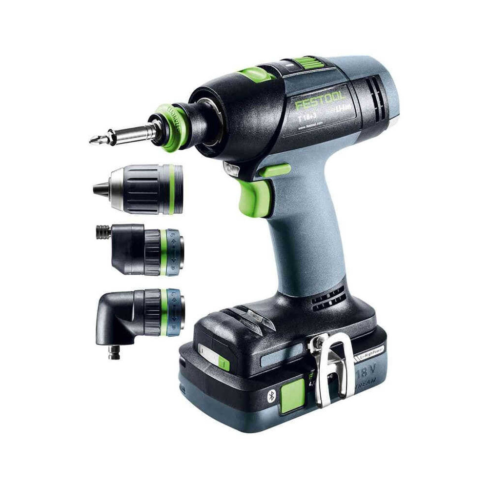 Perceuse visseuse sans fil t 183 li 52 set Festool 575693