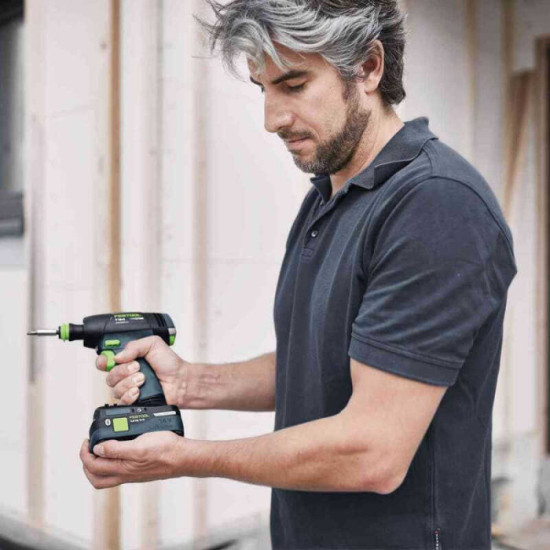 Perceuse visseuse sans fil t 183 li 52 set Festool 575693