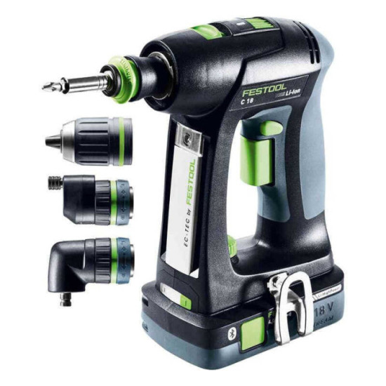 Perceuse visseuse sans fil c 18 hpc 40 i set Festool 576992