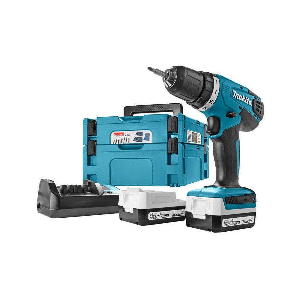 Perceuse visseuse Makita DF347DWJX4 kit au prix HT