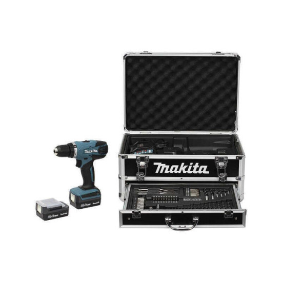 Perceuse visseuse 70 accessoires Makita DF347DWEX3