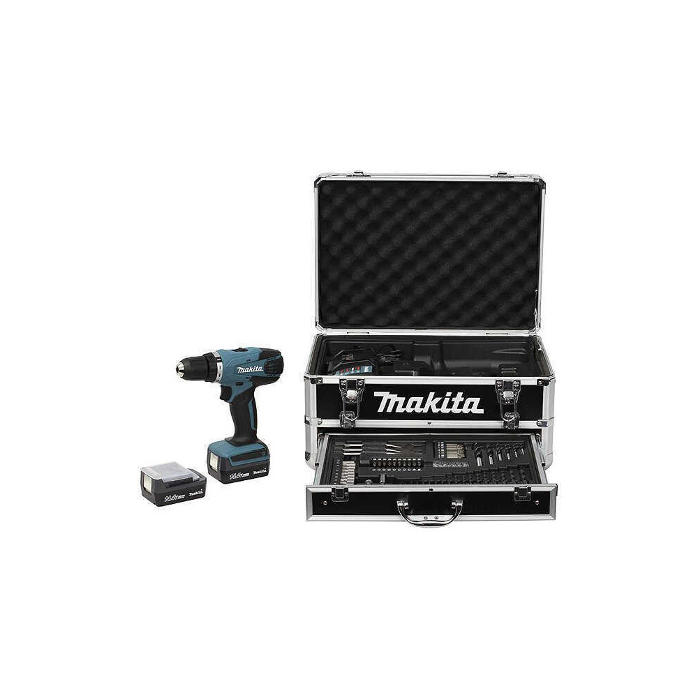 Perceuse visseuse 70 accessoires Makita DF347DWEX3