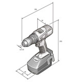 Perceuse visseuse sans fil ascm 18 qsw select Fein