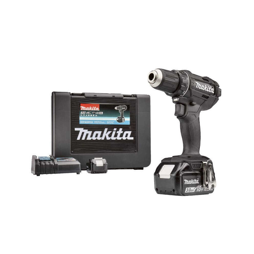 Perceuse visseuse noire 18V Makita DDF482RFEB