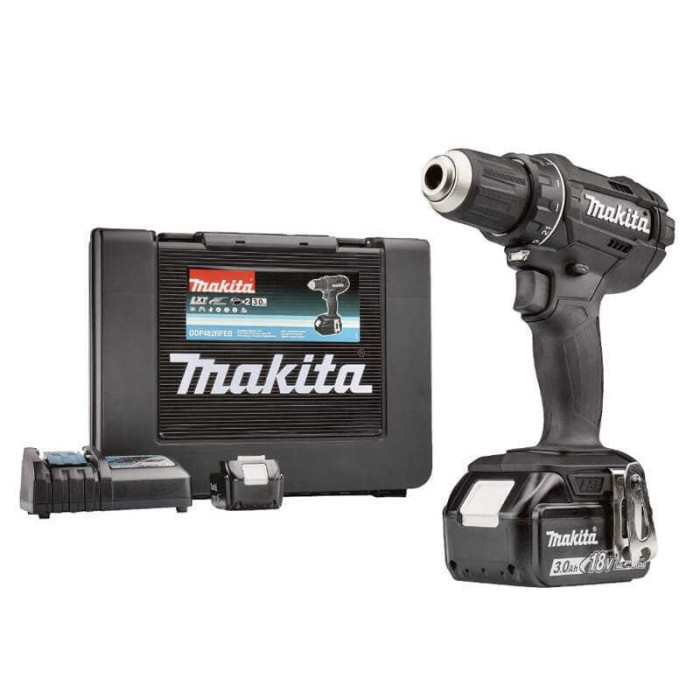 Perceuse visseuse noire 18V Makita DDF482RFEB