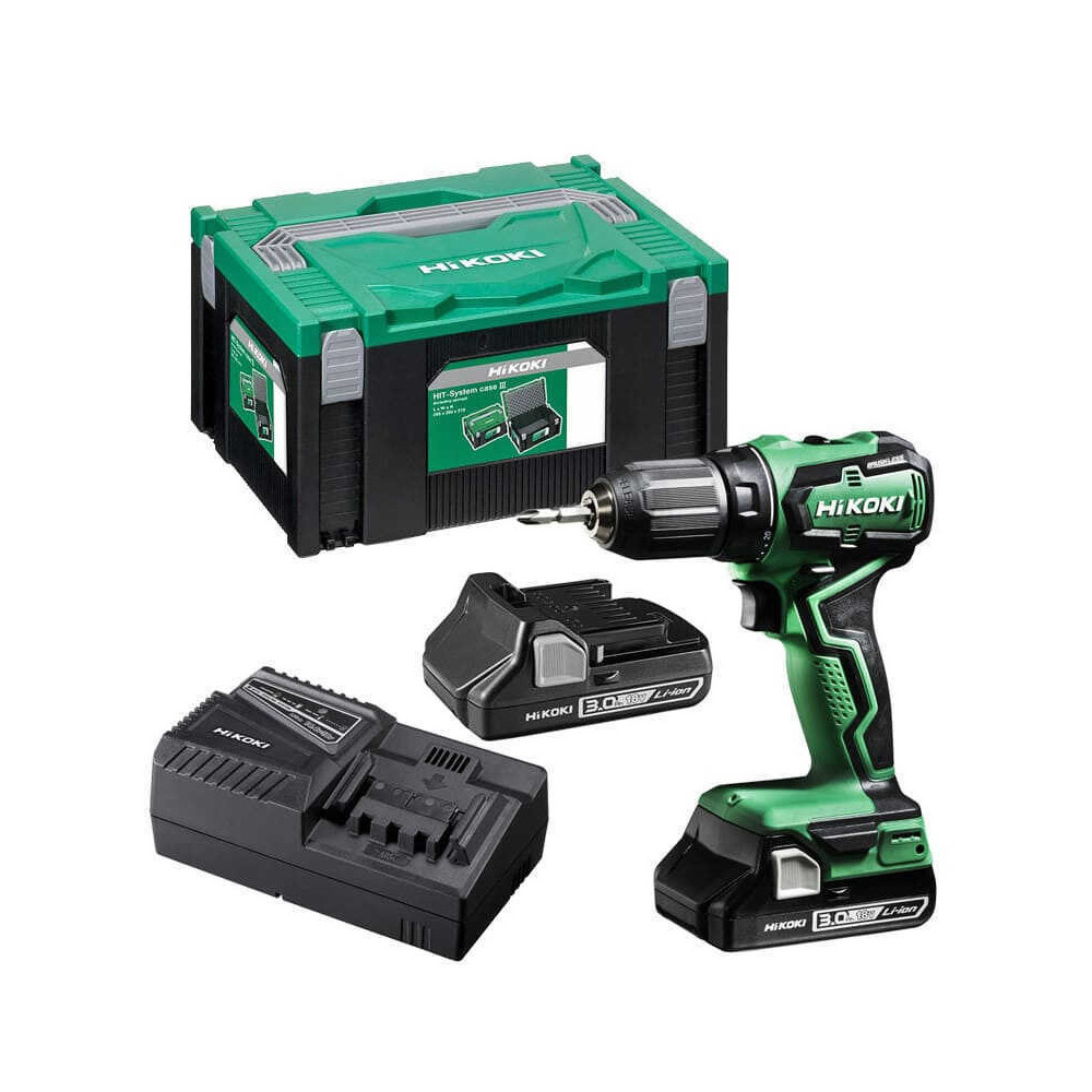 Perceuse visseuse 18V dans coffret hit case Hikoki DS18DDWQZ
