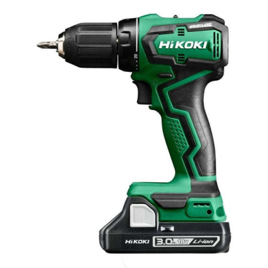 Perceuse visseuse 18V dans coffret hit case Hikoki DS18DDWQZ