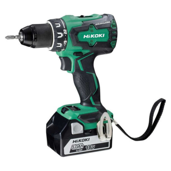 Perceuse visseuse 18V en coffret hit case Hikoki DS18DBSLWFZ