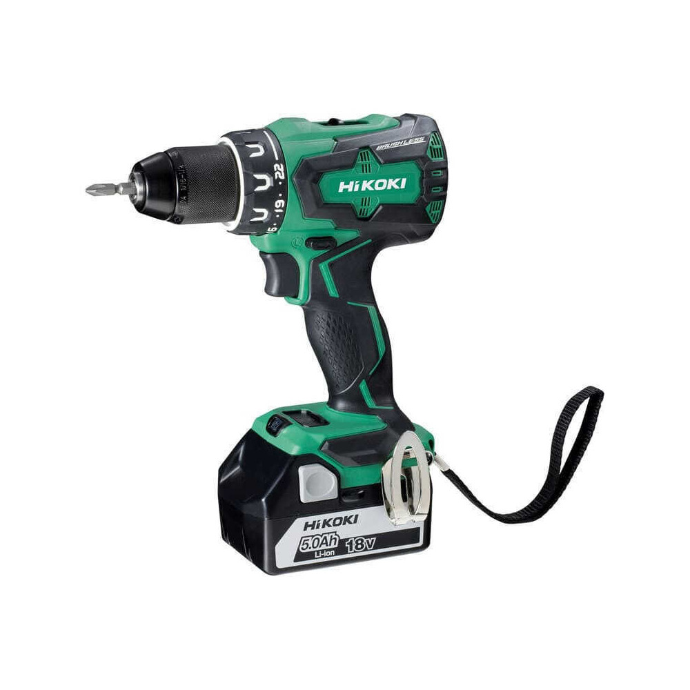 Perceuse visseuse 18V en coffret hit case Hikoki DS18DBSLWFZ