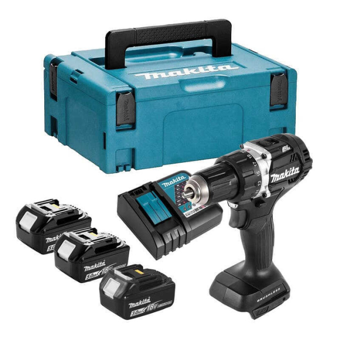 Perceuse visseuse 18V noire Makita DDF484BJX1