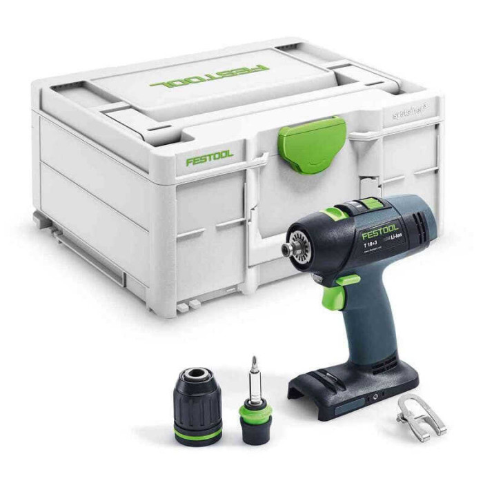 Perceuse visseuse 18V produit seul t 183 basic Festool 576448