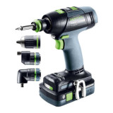 Perceuse visseuse sans fil t 18 hpc 40 i set Festool 577609