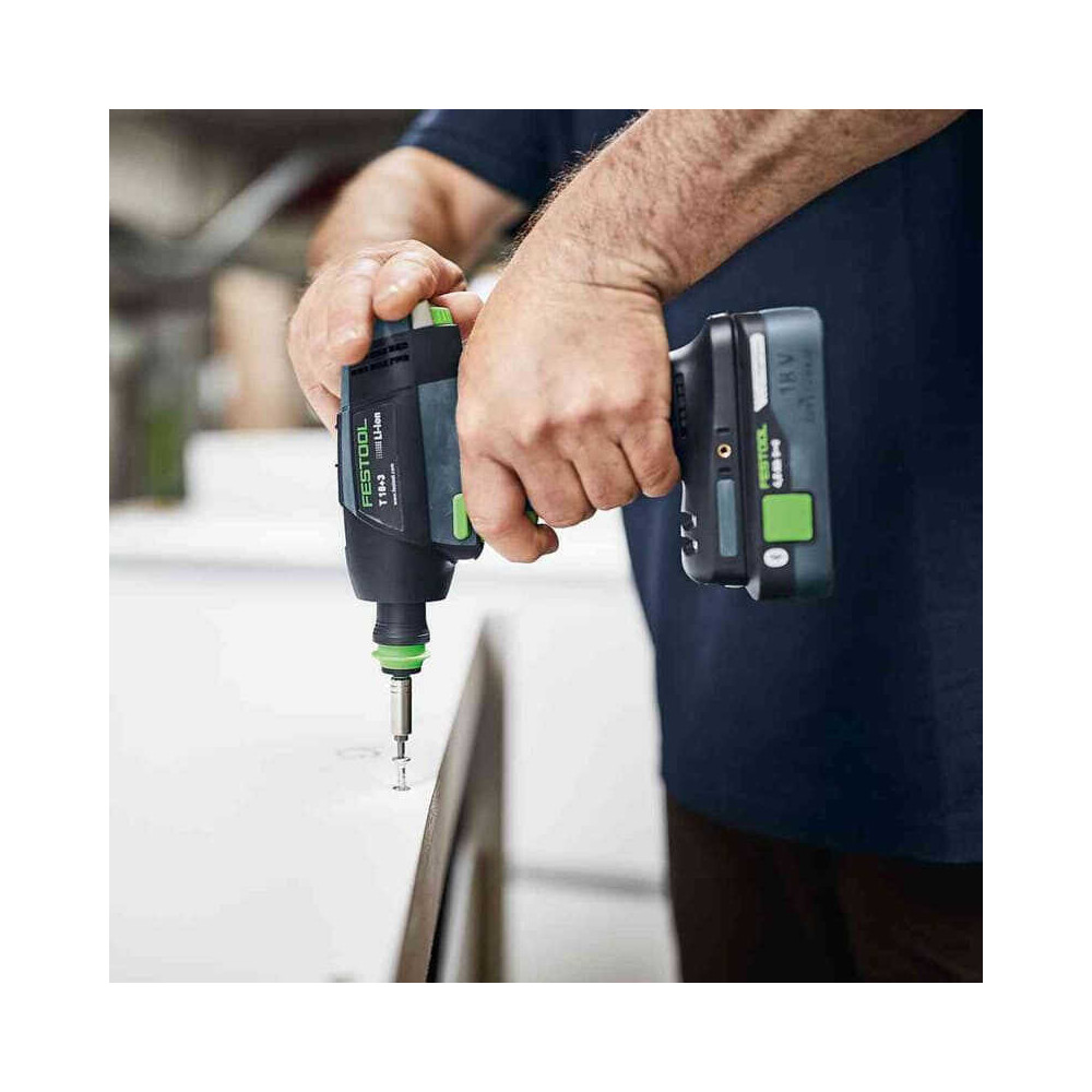 Perceuse visseuse sans fil t 18 hpc 40 i set Festool 577609