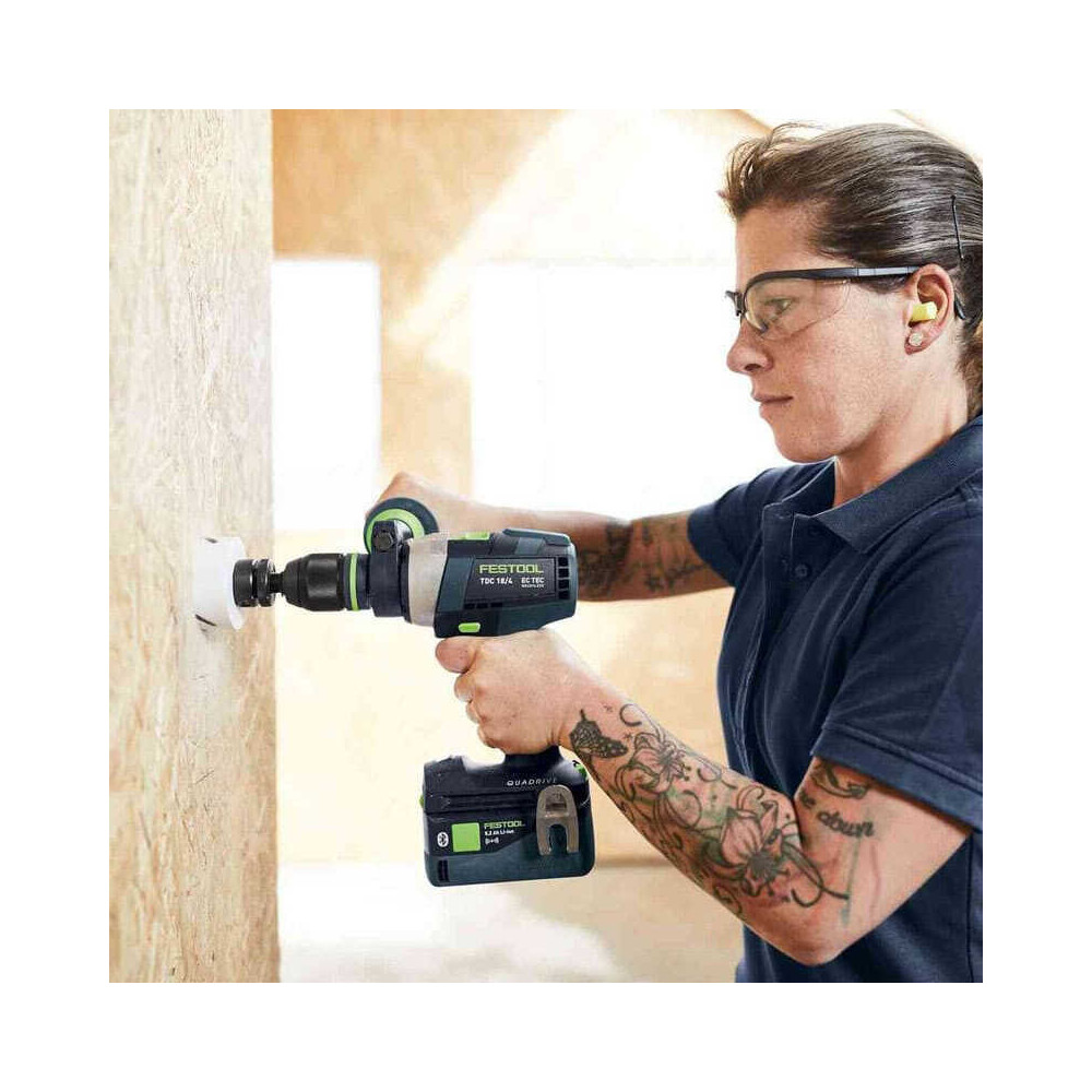 Perceuse visseuse 18V quadrive tdc 18 4 50 40 i set Festool 577612