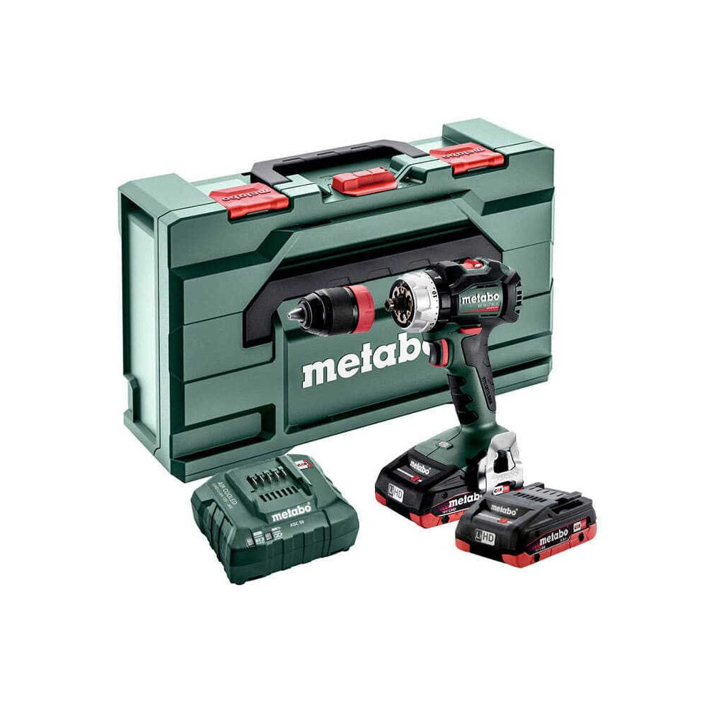 Perceuse visseuse 18V lihd bs 18 lt bl q dans metabox Metabo 602334800