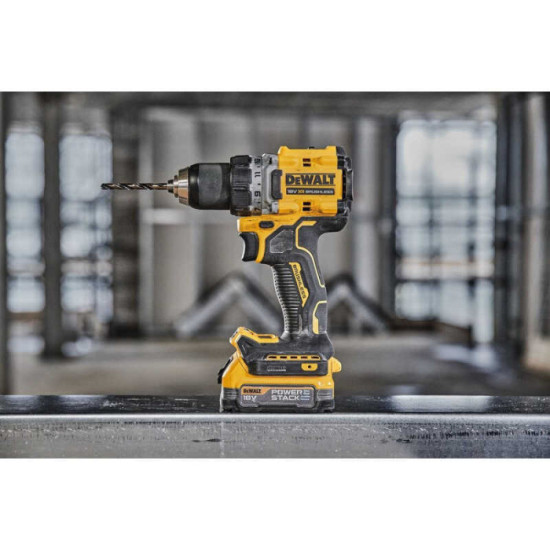 Perceuse visseuse 18V brushless powerstack Dewalt DCD800E2T