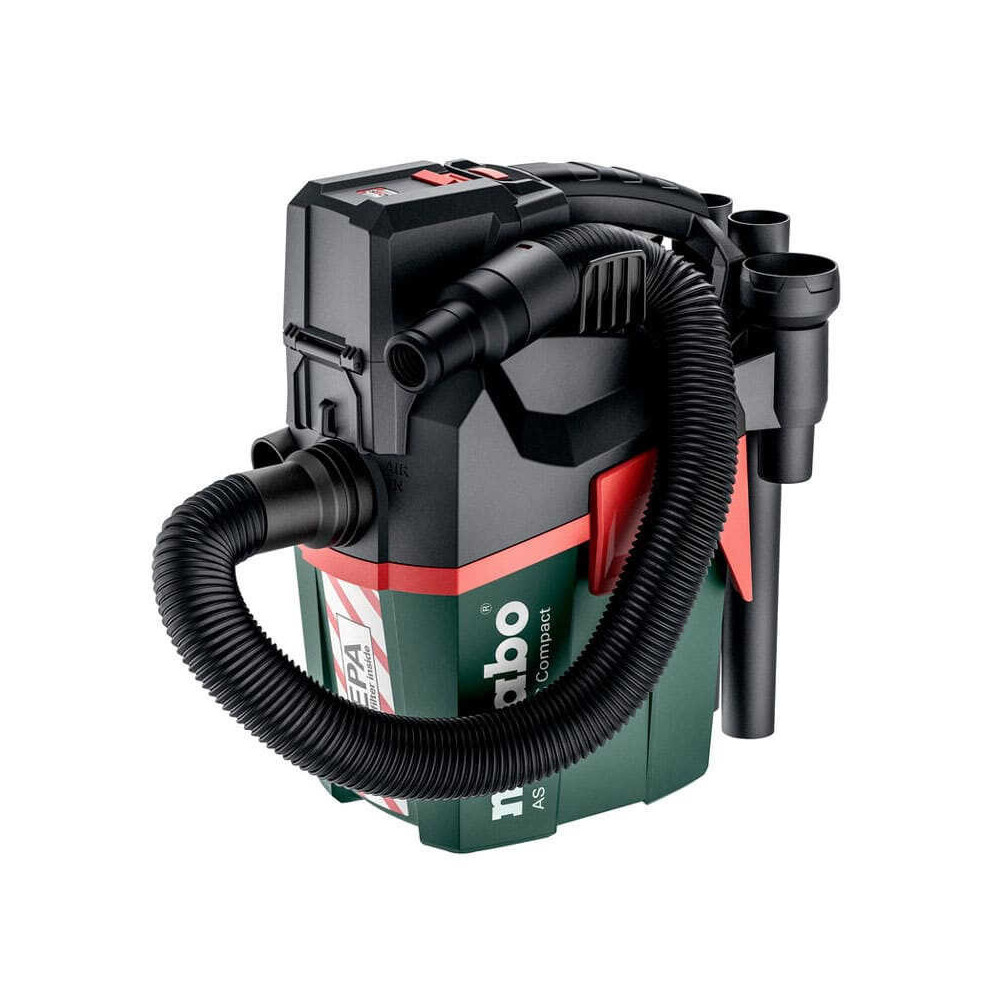 Aspirateur compact sans fil 18V 6 L HEPA AS 18 PC (Solo) Metabo 602029850 | ProForPro