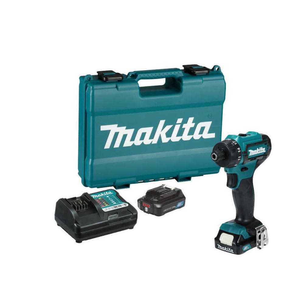 Perceuse visseuse 12V cxt 2X2AH en mallette Makita DF033DWAE