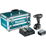 Perceuse visseuse 18V Black edition 2X50AH chargeur en coffret alu accessoires Makita DDF485TX2B