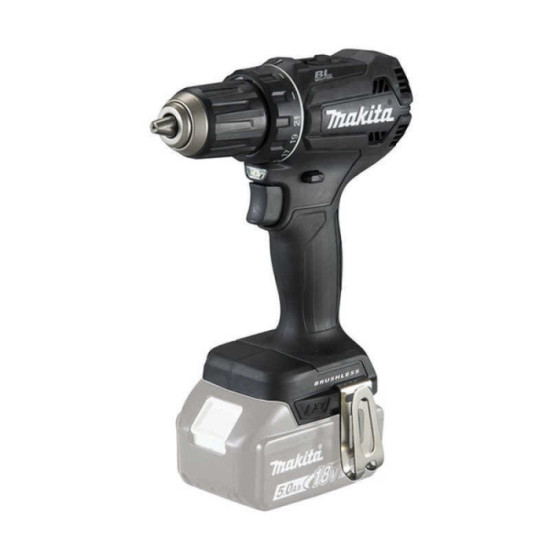 Perceuse visseuse 18V Black edition 2X50AH chargeur en coffret alu accessoires Makita DDF485TX2B