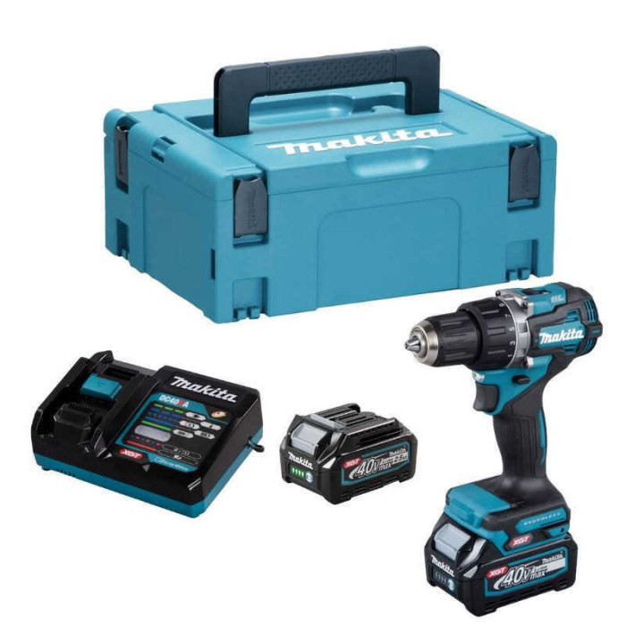 Perceuse visseuse 40V li ion xgt 2X 25 ah en makpac Makita DF002GD201