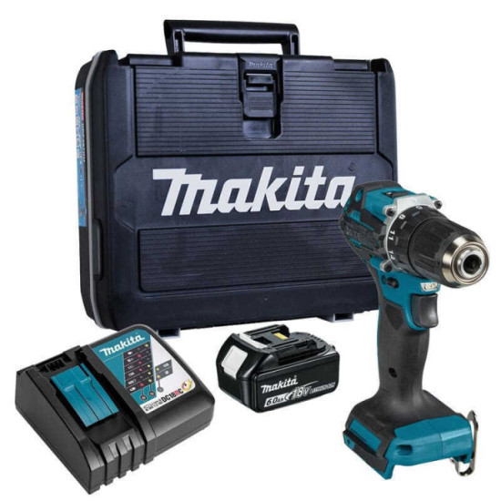 Perceuse visseuse 18V lxt 1X6AH en coffret organisateur Makita DDF487RG