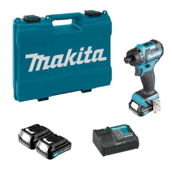 Perceuse visseuse 108V li ion 2X 20AH en coffret Makita DF032DSAE