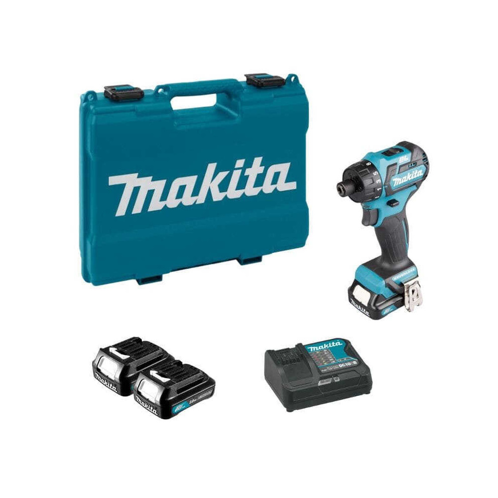 Perceuse visseuse 108V li ion 2X 20AH en coffret Makita DF032DSAE
