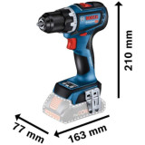 Perceuse visseuse 18V gsr 18V 90 c solo Bosch 06019K6000