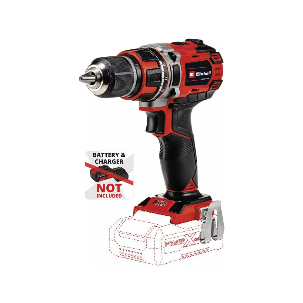 Perceuse 18V tp cd 1850 li bl solo Einhell 4513887