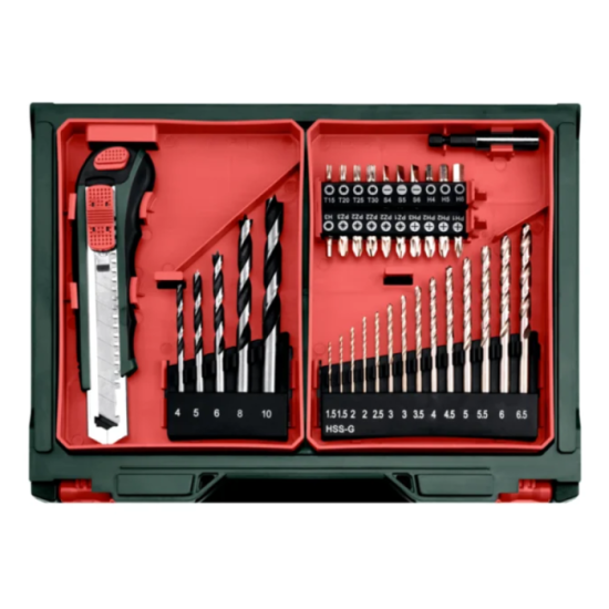 Perceuse visseuse 12V 2X2AH powermaxx bs basic set Metabo 600080710