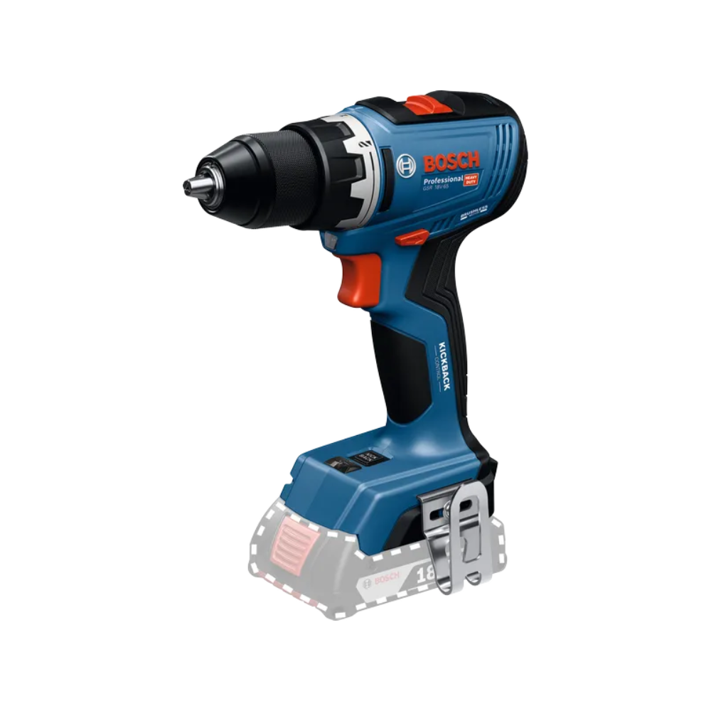 Perceuse visseuse sans fil gsr 18V 65 professional solo Bosch 06019N3200