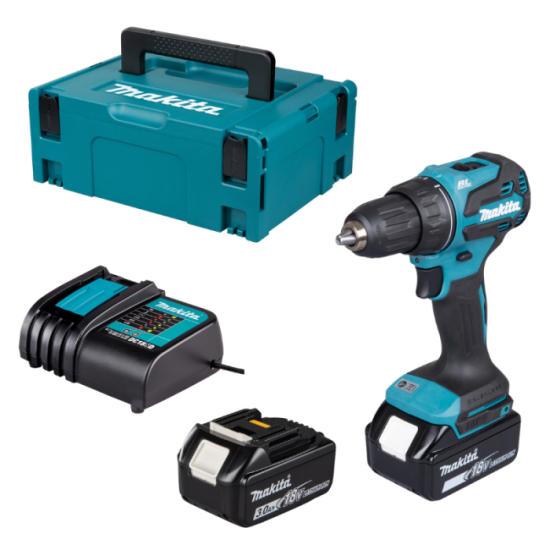 Perceuse visseuse 18V 65NM 2X30AH en makpac Makita DDF490SFJ