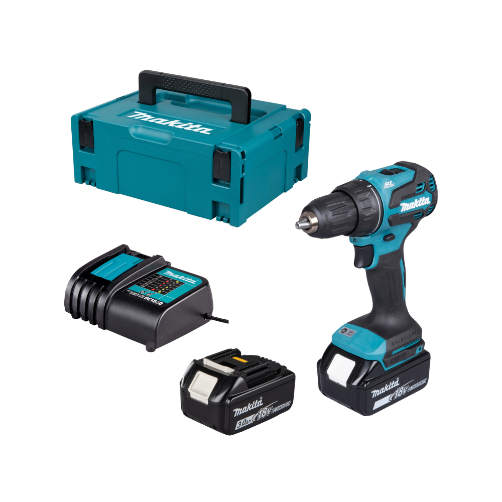 Perceuse visseuse 18V 65NM 2X30AH en makpac Makita DDF490SFJ