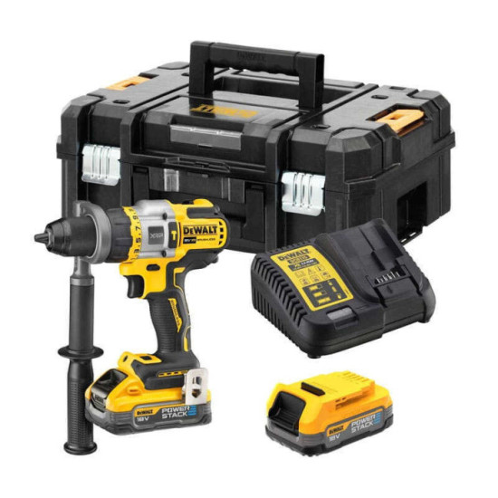 Perceuse a percussion 18V powerstack Dewalt DCD999E2T