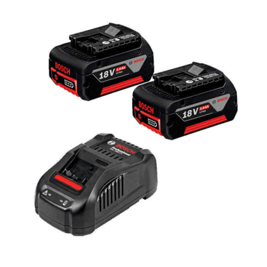 Perceuse a percussion 18V bl 2X50 ah dans coffret Bosch gsb 18V 60 c