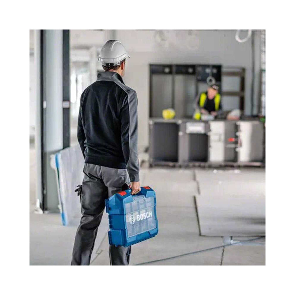 Perceuse a percussion gsb 18V 55 en coffret avec accessoires Bosch 06019H530A