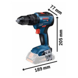 Perceuse a percussion seul Bosch GSB18V 55
