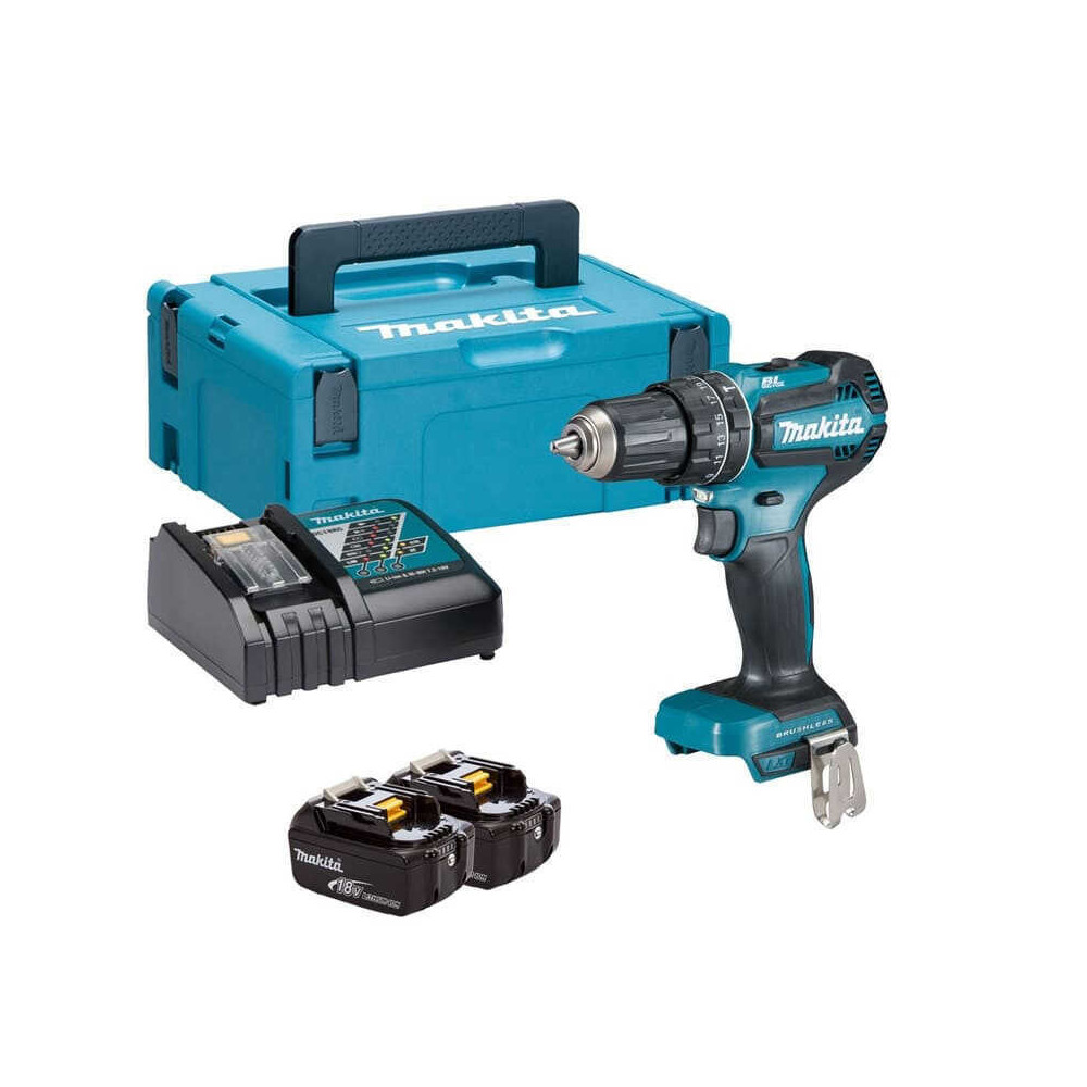 Perceuse visseuse percussion Makita DHP485RFJ