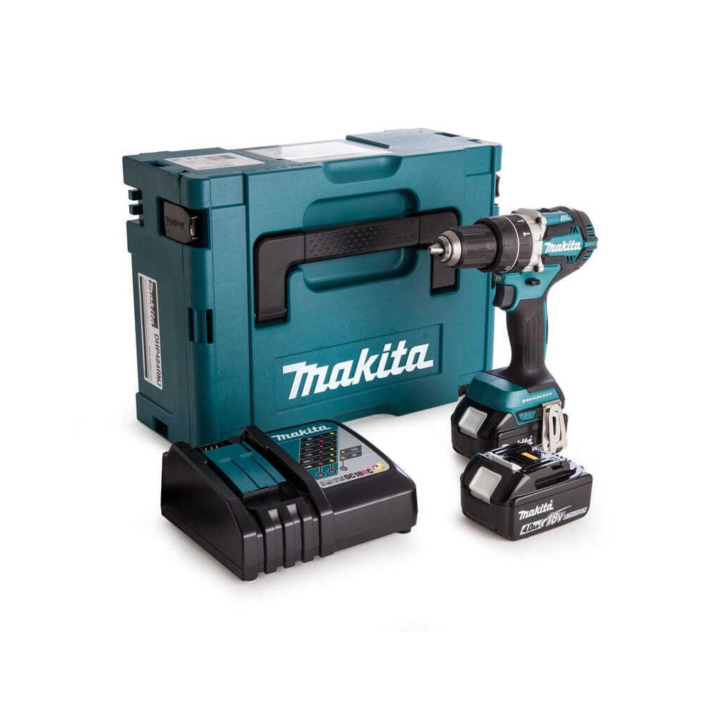 Perceuse visseuse a percussion Makita DHP484RMJ