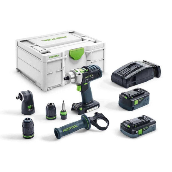 Perceuse a percussion pdc 184 5240 i setxl sca quadrive Festool 576469