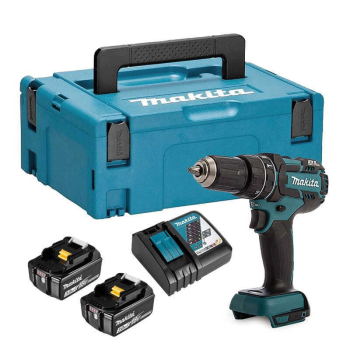 Perceuse visseuse a percussion Makita DHP480RFJ